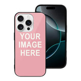Custom Light Pink White Phone Case