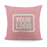 Custom Light Pink White Pillowcase
