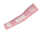 Custom Light Pink White Arm Sleeve