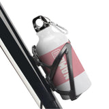 Custom Light Pink White Sports Bottle