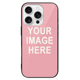 Custom Light Pink White Phone Case