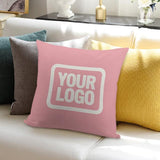 Custom Light Pink White Pillowcase