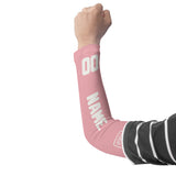 Custom Light Pink White Arm Sleeve