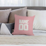 Custom Light Pink White Pillowcase