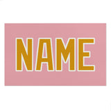 Custom Light Pink Yellow Beach Towel