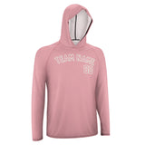 Custom Light Pink Light Pink UV-Hoodie
