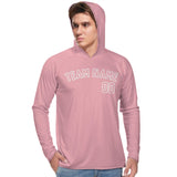 Custom Light Pink Light Pink UV-Hoodie