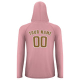 Custom Light Pink Khaki UV-Hoodie
