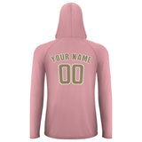 Custom Light Pink Light Khaki UV-Hoodie