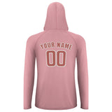 Custom Light Pink Copper Rose UV-Hoodie