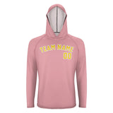 Custom Light Pink Gold UV-Hoodie