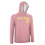Custom Light Pink Gold UV-Hoodie