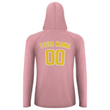 Custom Light Pink Gold UV-Hoodie