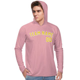 Custom Light Pink Gold UV-Hoodie