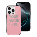 Custom Light Pink Gray Phone Case