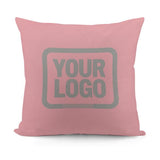 Custom Light Pink Gray Pillowcase