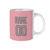 Custom Light Pink Gray Mug