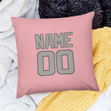 Custom Light Pink Gray Pillowcase