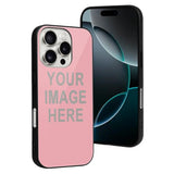 Custom Light Pink Gray Phone Case