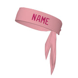 Custom Light Pink Pink Headband