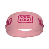 Custom Light Pink Pink Sports headband