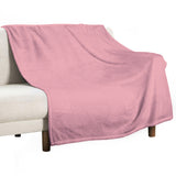 Custom Light Pink Light Pink Blanket