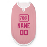Custom Light Pink Pink Pet Vest