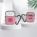 Custom Light Pink Pink AirPods Case