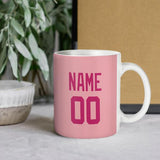 Custom Light Pink Pink Mug