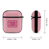Custom Light Pink Pink AirPods Case