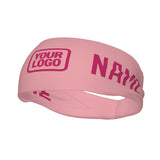 Custom Light Pink Pink Sports headband