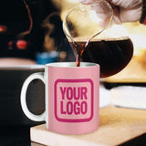 Custom Light Pink Pink Mug