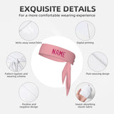 Custom Light Pink Pink Headband