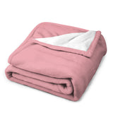 Custom Light Pink Light Pink Blanket