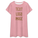 Custom Light Pink Khaki Nachthemd