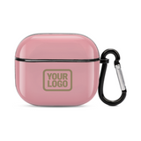 Custom Light Pink Light Khaki AirPods Case (3rd Generation)