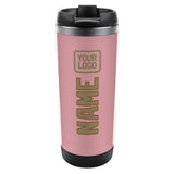 Custom Light Pink Light Khaki Stainless Steel Water Cup