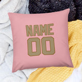 Custom Light Pink Light Khaki Pillowcase