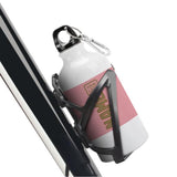 Custom Light Pink Light Khaki Sports Bottle