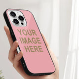 Custom Light Pink Light Khaki Phone Case
