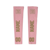 Custom Light Pink Light Khaki Arm Sleeve