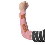 Custom Light Pink Orange Arm Sleeve