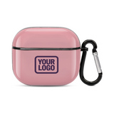 Custom Light Pink Purple AirPods Case (3rd Generation)