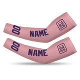 Custom Light Pink Purple Arm Sleeve