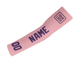 Custom Light Pink Purple Arm Sleeve