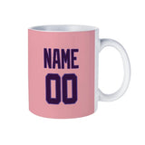 Custom Light Pink Purple Mug