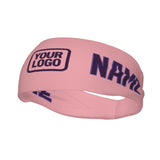 Custom Light Pink Purple Sports headband