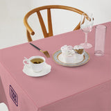 Custom Light Pink Light Purple Square Table Cloth