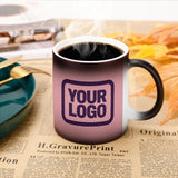 Custom Light Pink Purple Magic Mug