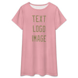 Custom Light Pink Light Khaki Nachthemd